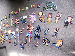 Long Black Fingers : So Many Perler Beads