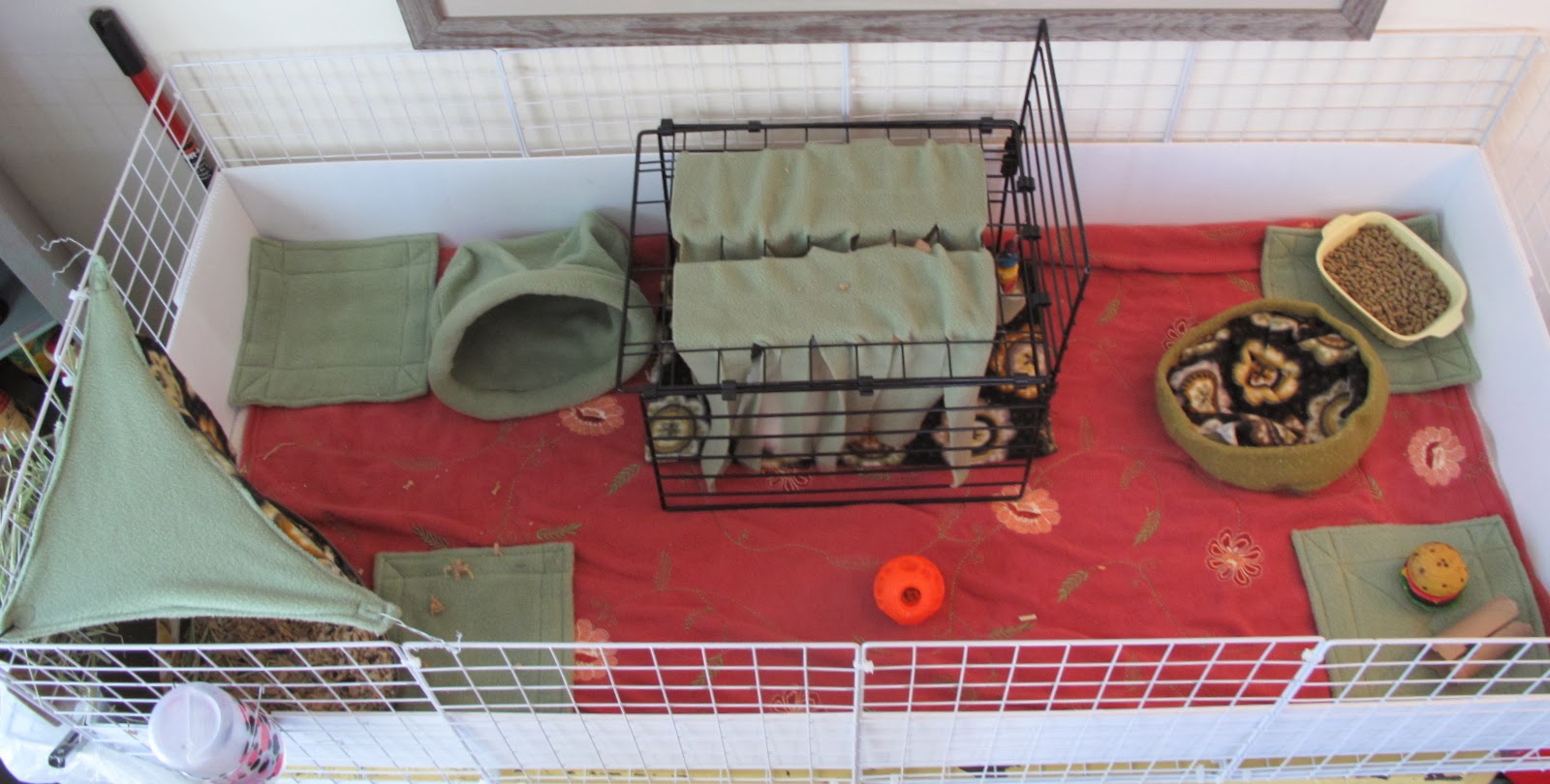 Resweater It's What I've Been Working On Wednesday Fleece guinea pig