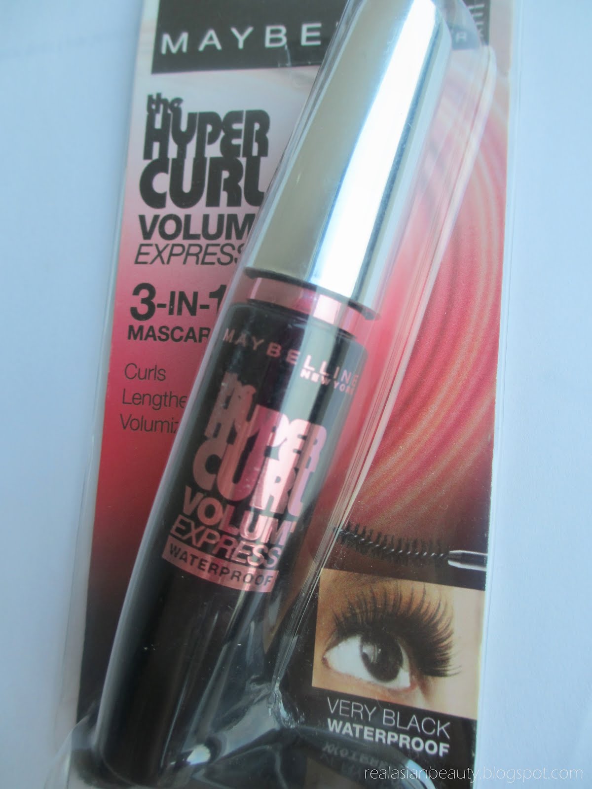 Real Asian Beauty Maybelline Hyper Curl Volum' Express Mascara Review