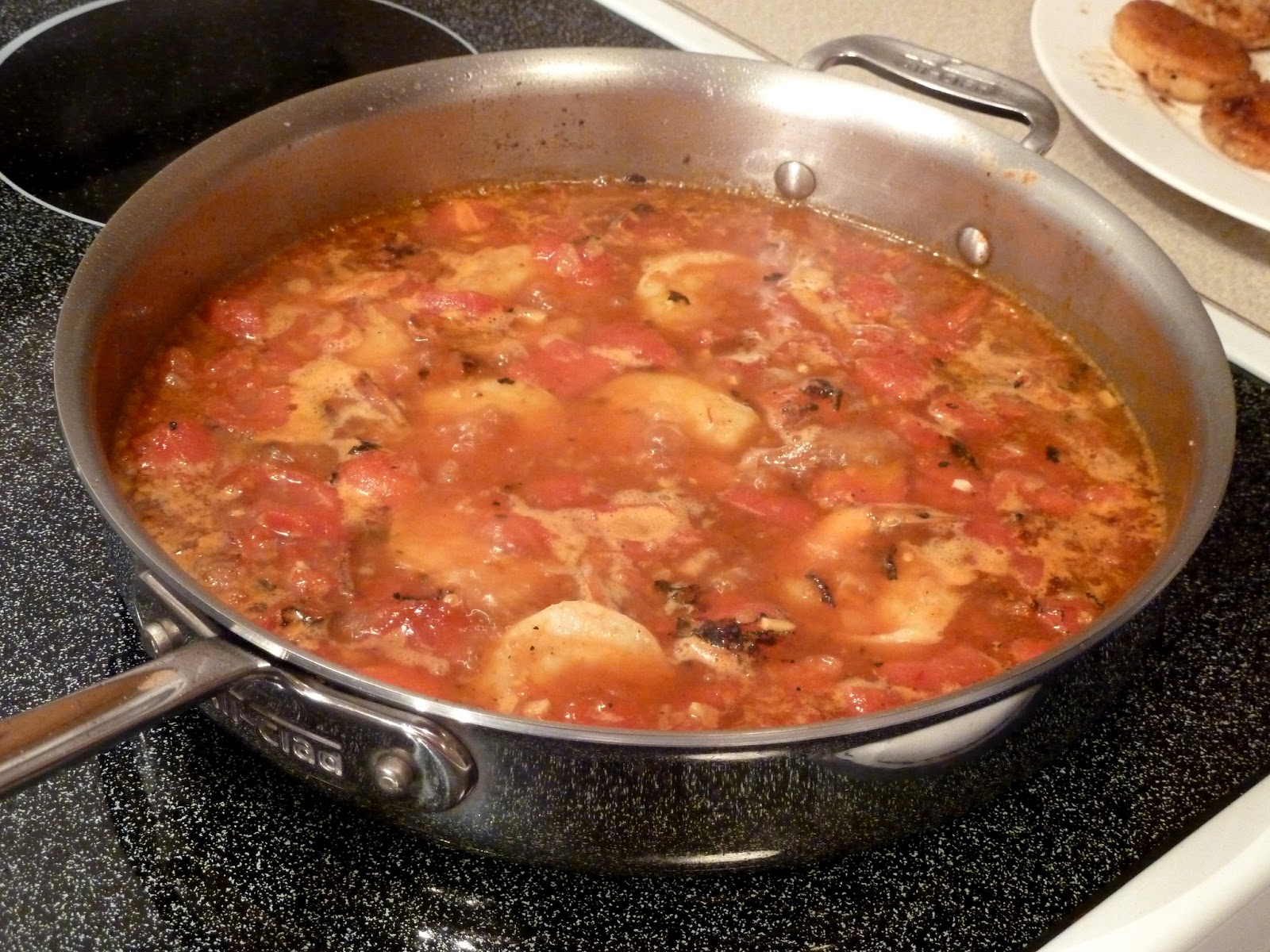 Cracked Pepper Shrimp and Scallops