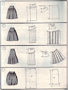 Чертежи моделей юбок
