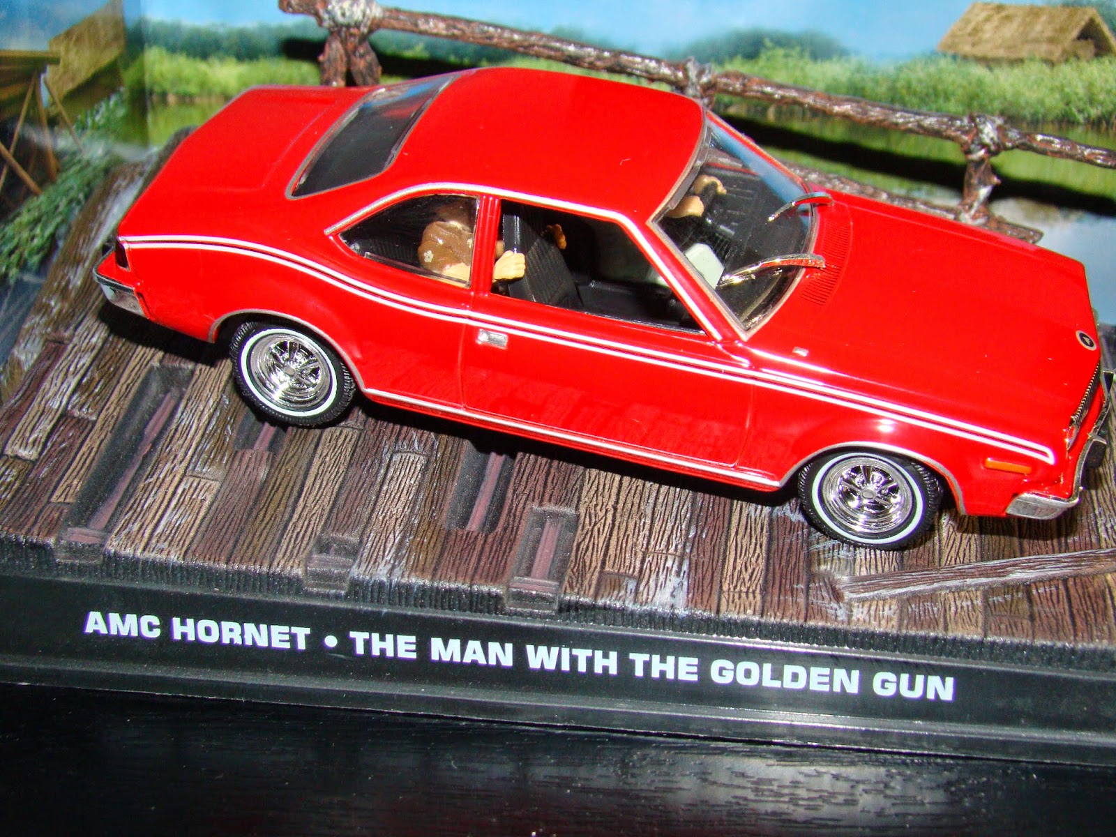 JAMES BOND AMC HORNET CAR MODEL MAN WITH THE GOLDEN GUN PACKED ISSUE K8967Q ~#~