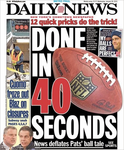 Masshole Sports: NY Daily News Just Won't Get Off The Patriots ... Masshole Sports: NY Daily News Just Won't Get Off The Patriots ...
