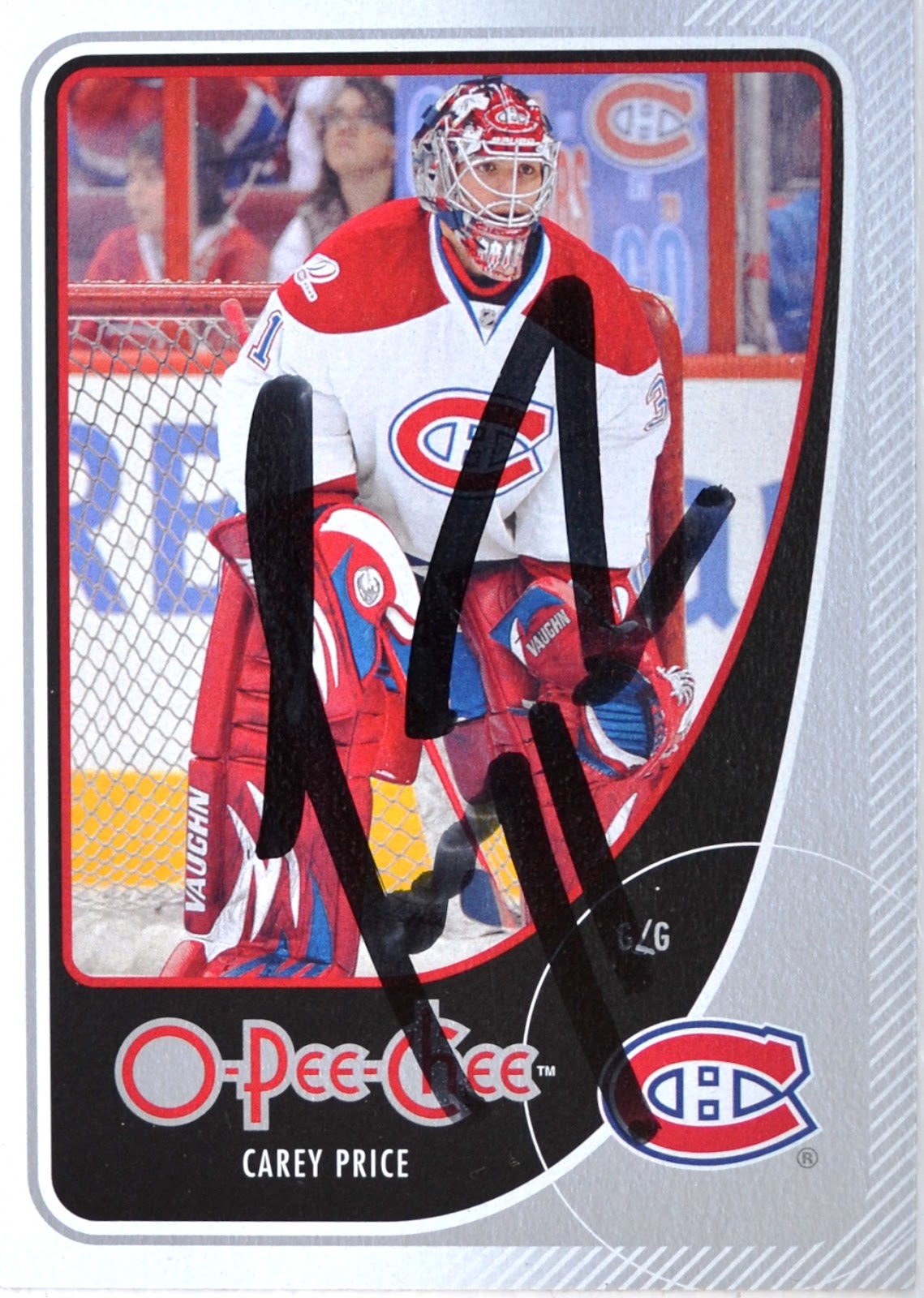 Dirty Dangle Hockey Wax Stain Rookie Carey Price
