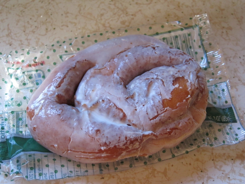 Review Krispy Kreme Honey Bun Brand Eating