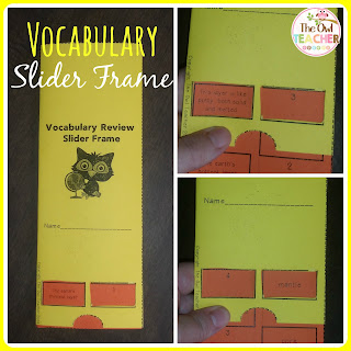 Vocabulary study tool the vocabulary slider for free