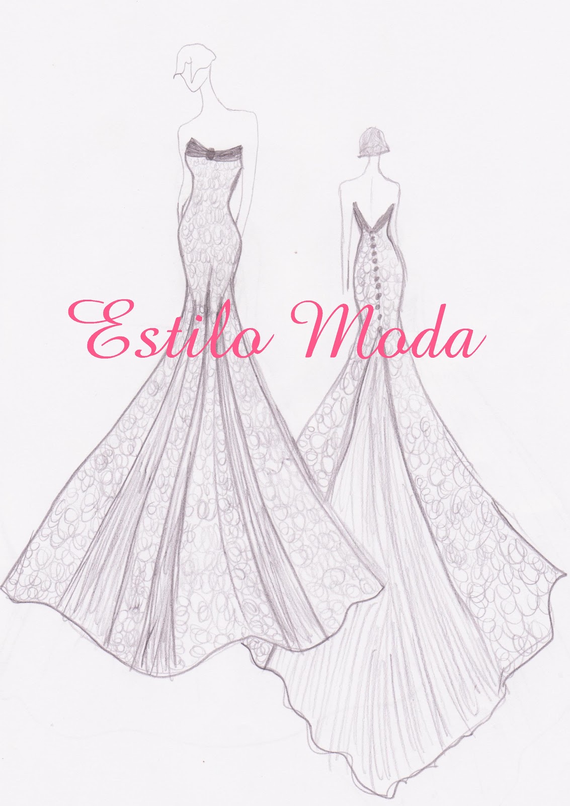 Bridal Wear Sketches