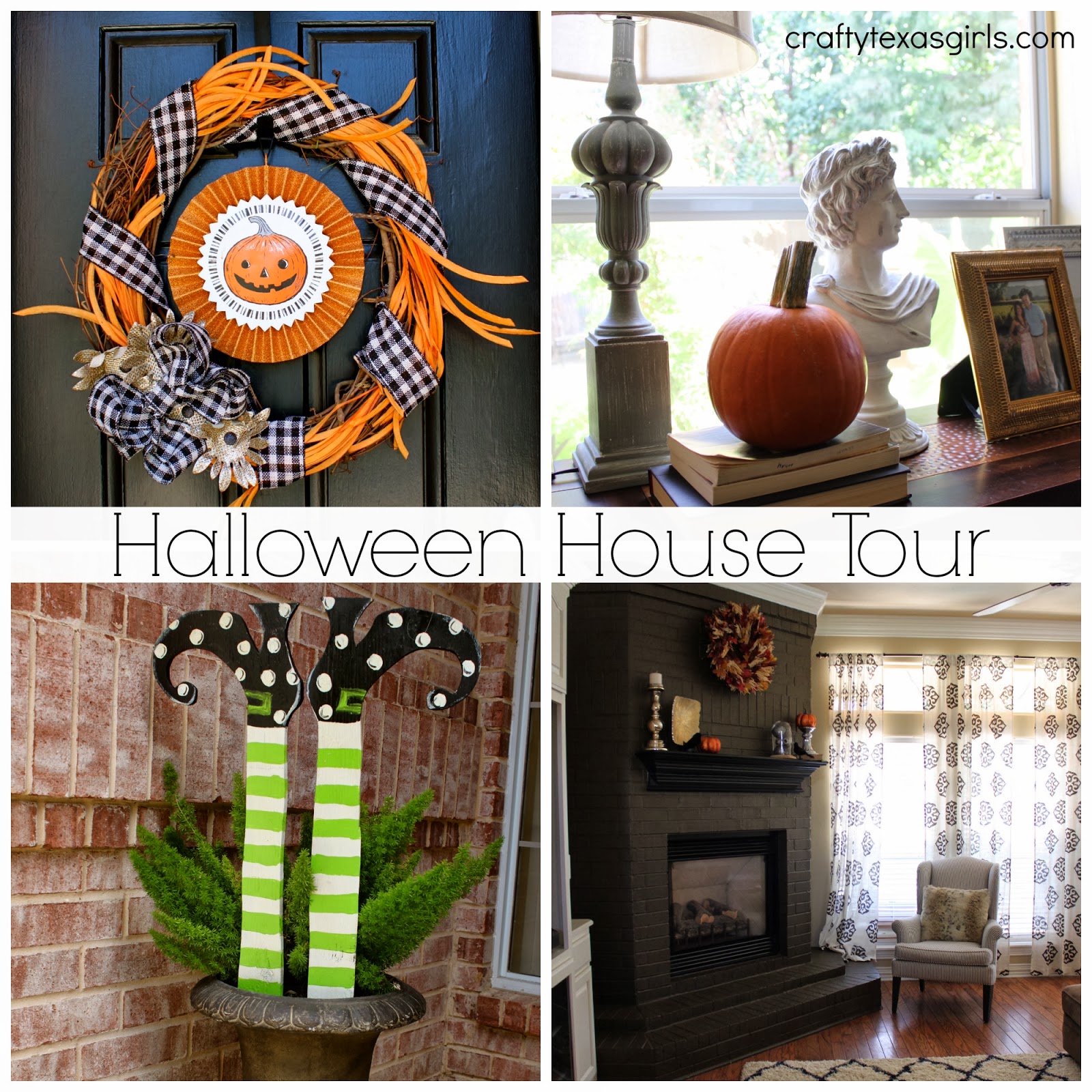 Crafty Texas Girls Halloween House Tour "Crafty Texas Girls Style"