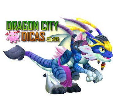 Dragão Alien Azul Dragão Alien Azul