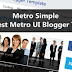 Metro Simple – The simplest Metro UI Blogger Templates