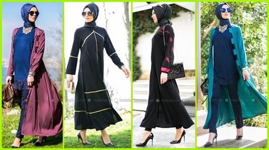 2015 İlkbahar Yaz Sezonu'nun En Güzel 20 Ferace Modeli yeni sezon feraceler