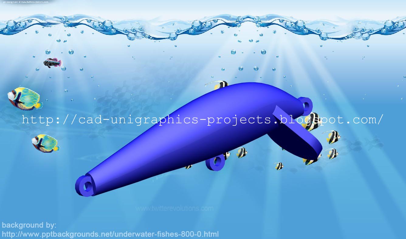 CAD designs by Ivan Fishing lure model