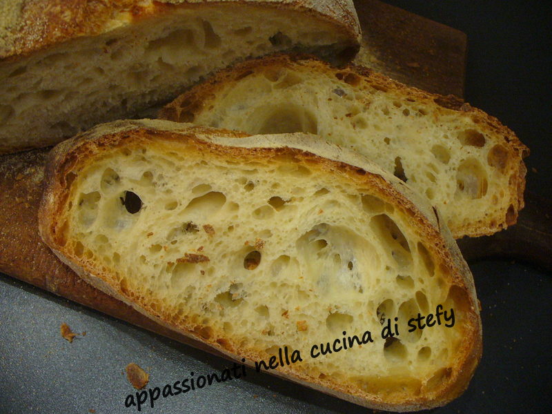 Pane con grani antichi e variante con altre farine