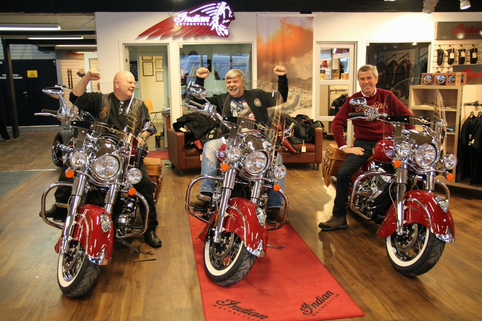 British Dealer News Event Norway Tour for Indian Motorcycle Owners