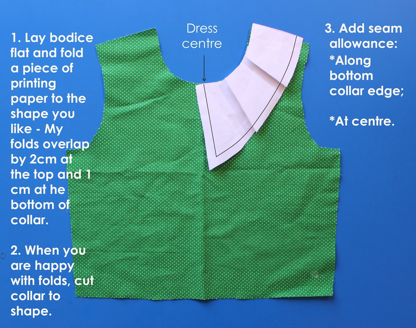 How to make An origami collar sewpony