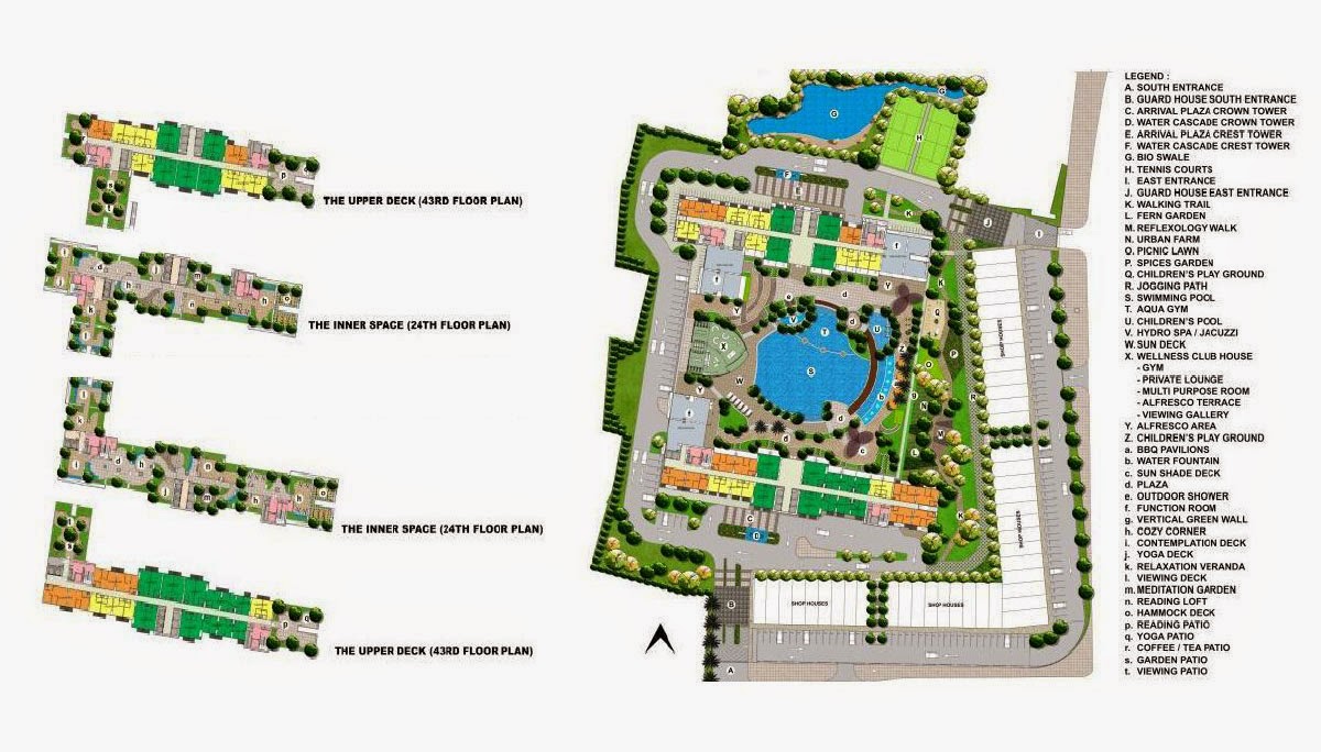 Apartemen West Vista Keppel Land Jakarta Barat SITE PLAN APARTEMEN