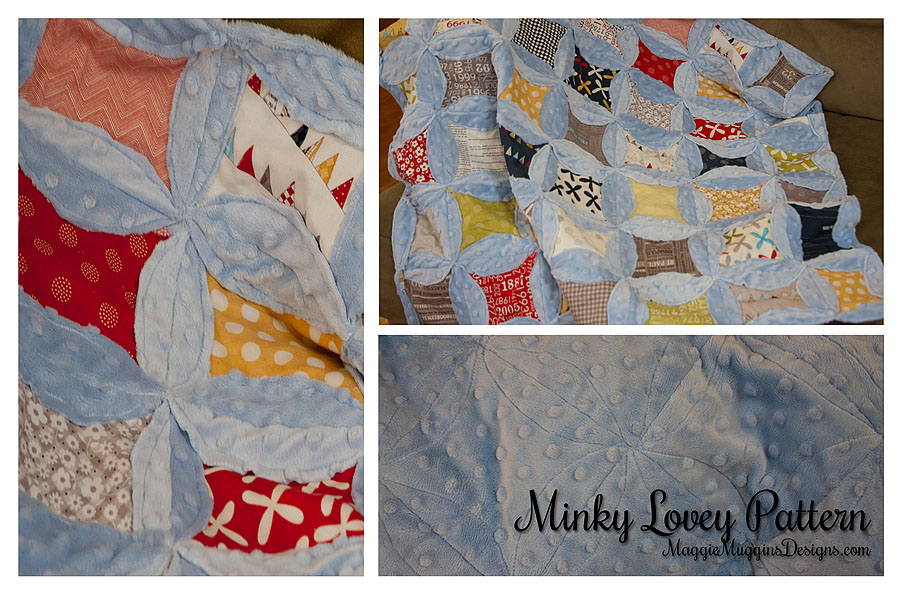 Maggie Muggins Designs Minky Lovey Free Pattern