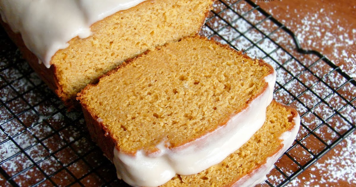Ginger Pumpkin Bread with Maple Brown Butter Icing