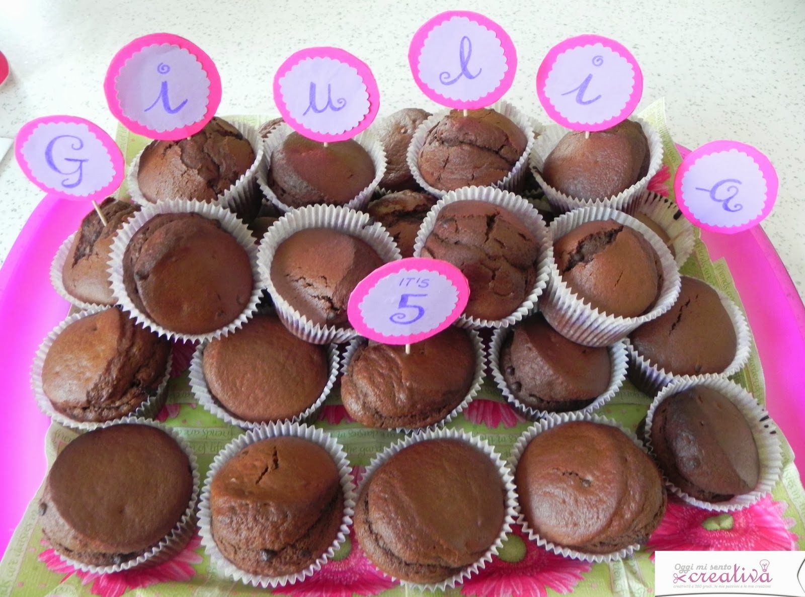 Oggi mi sento creativa: alzatina di riciclo per muffin con cuore ...