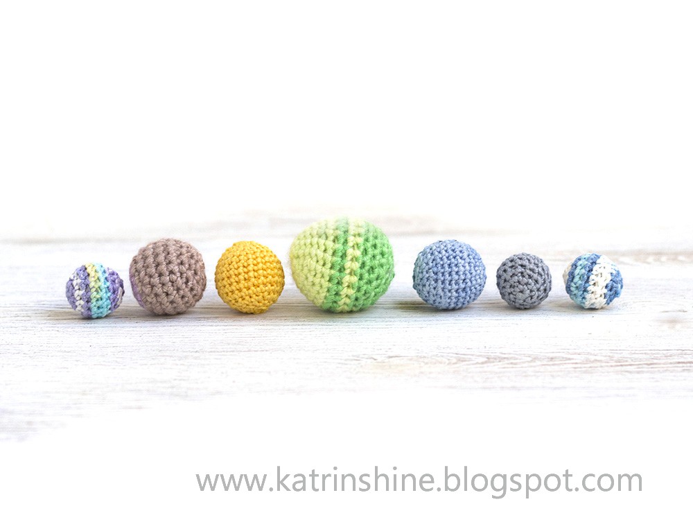 Katrinshine How to make crochet ball