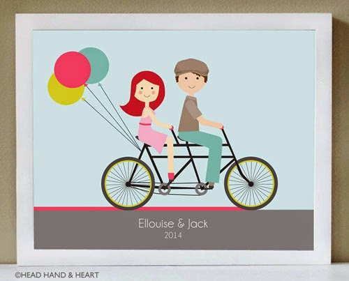 one bicycle built for two