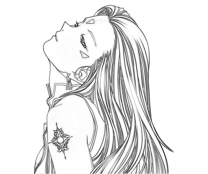 Urd Hairstyle Coloring Pages urd-hairstyle-coloring-pages