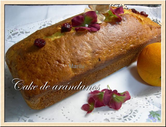 Cake De  Arándanos
