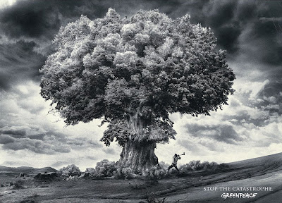 green peace nuclear bomb tree picture