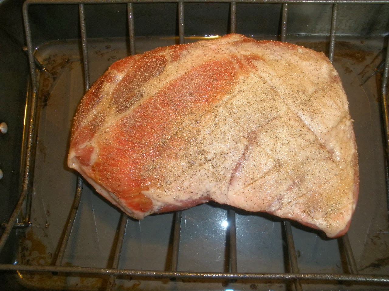 Rachel's Recipes SlowRoasted Pork Shoulder with Peach Sauce