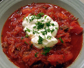 slow cooker russian borscht