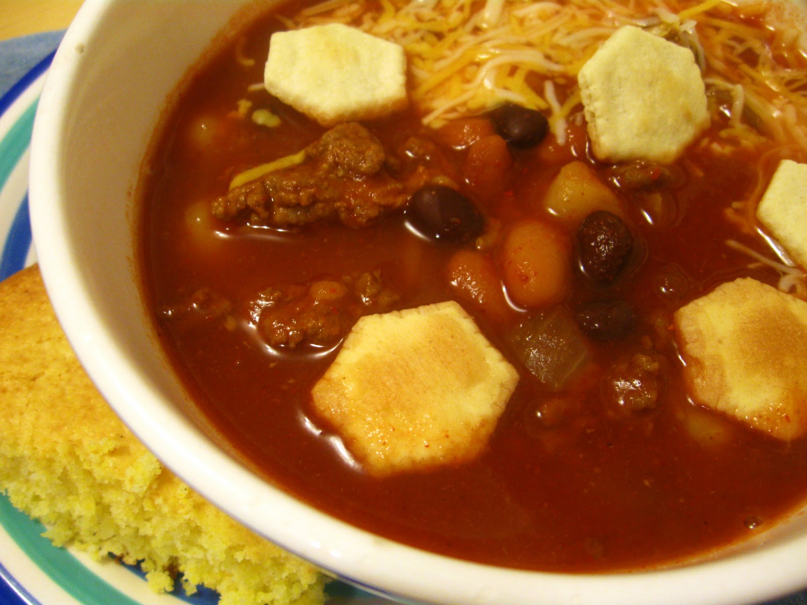Slow Cooker Chili Above Hoarded Gold