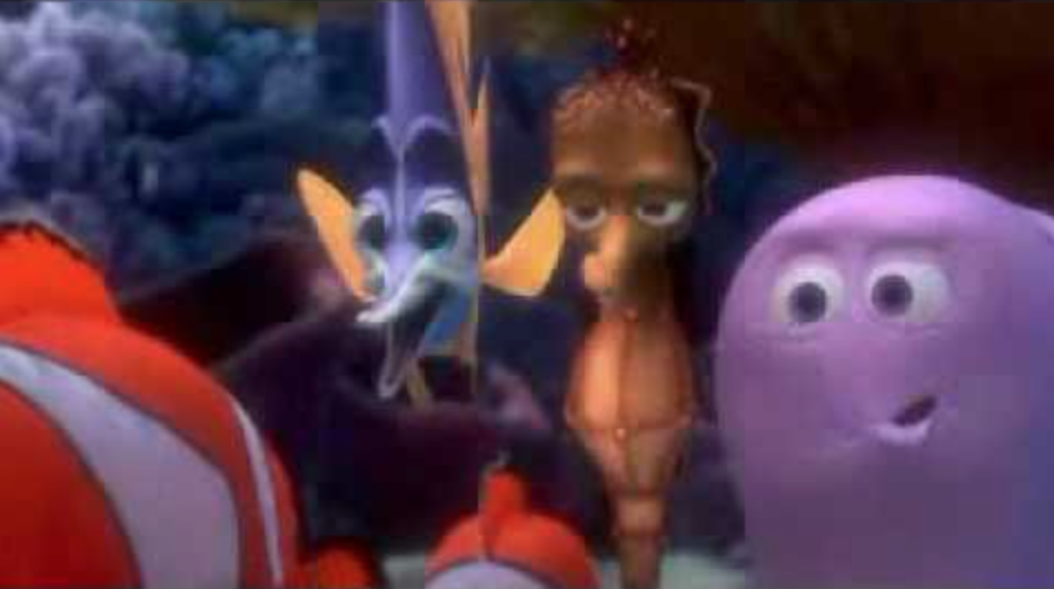 Chaos Unbridled Marlin's joke in "Finding Nemo"