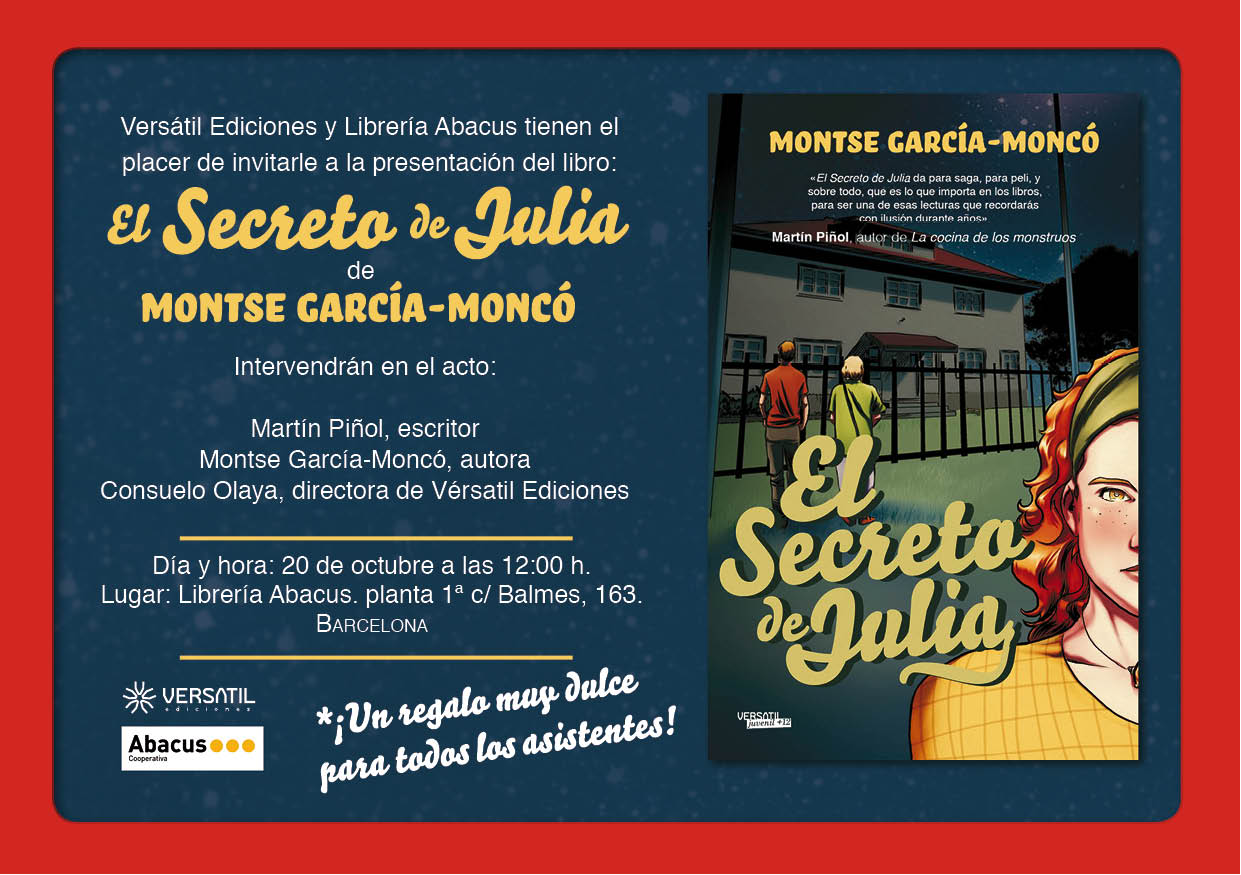 Libros en mi memoria Presentación de El Secreto de Julia