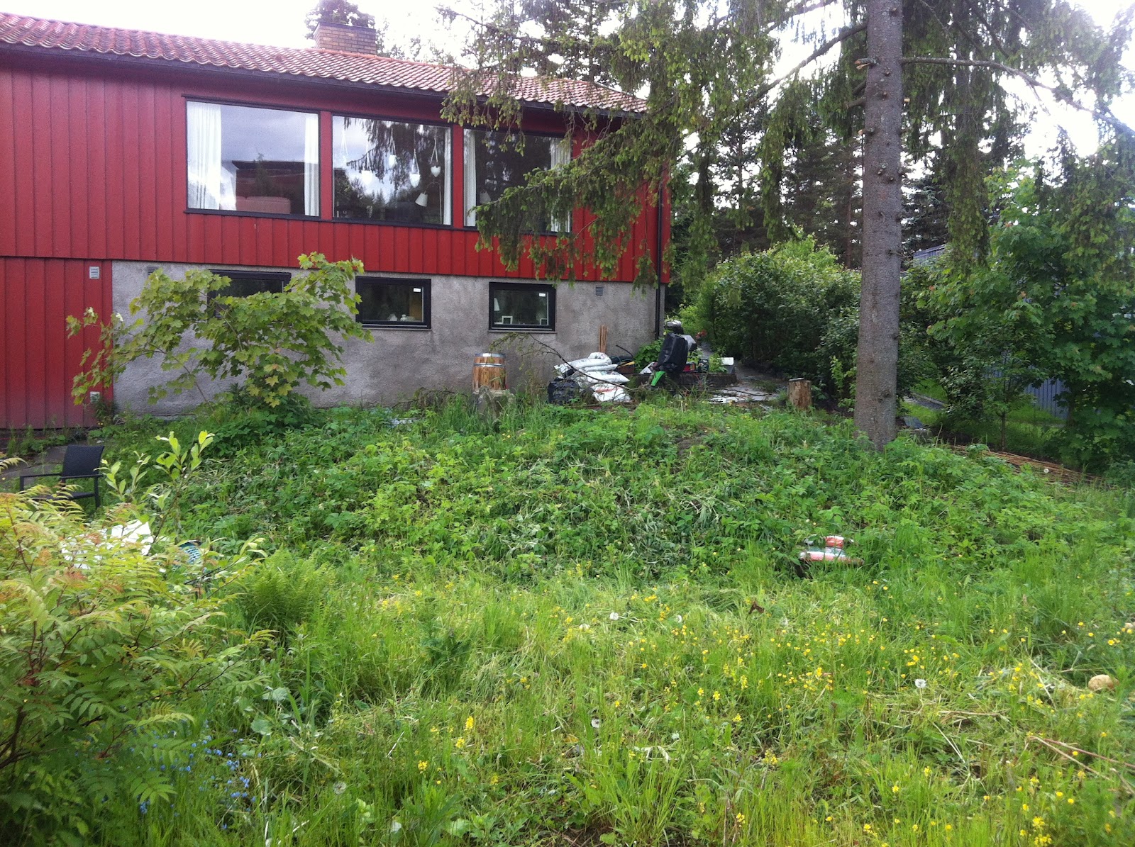 Hageflekken: to mål større hage!