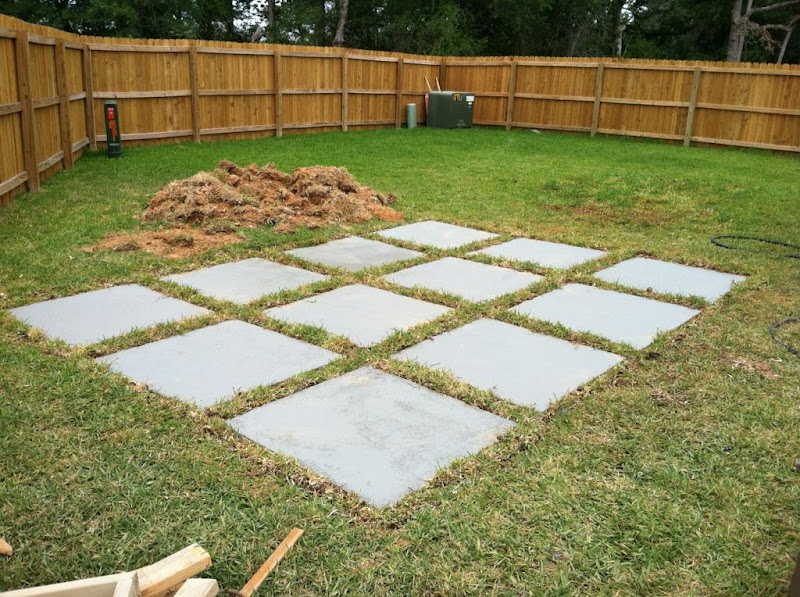 A Roll Acosta Life Diy Back Yard Patio Part 3