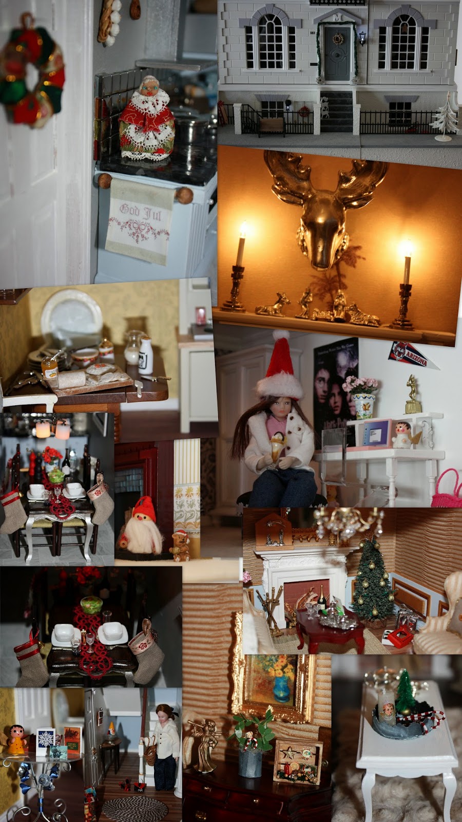 Remme dollhouse: merry christmas god jul 2014