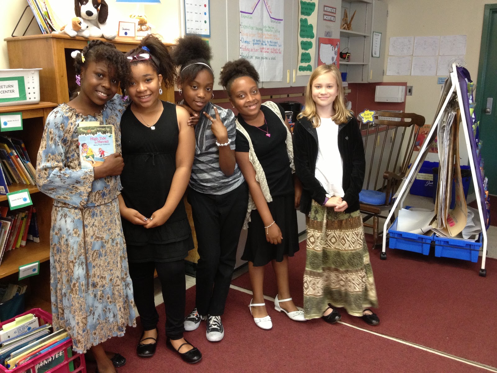 Mrs. Jenkins' News Spirit Week Ends with "Dress Like a Teacher"