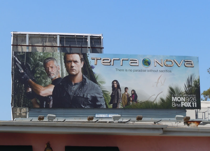 Terra Nova TV billboard
