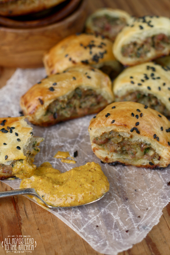 Garlicky Duck Sausage Rolls All Roads Lead to the Kitchen