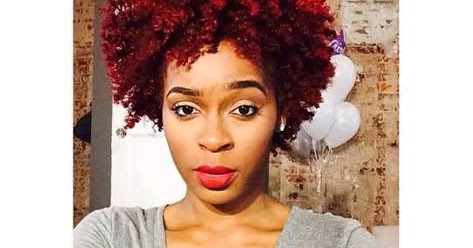 Health And Beauty Natural Hair Dyed Red Color 2016