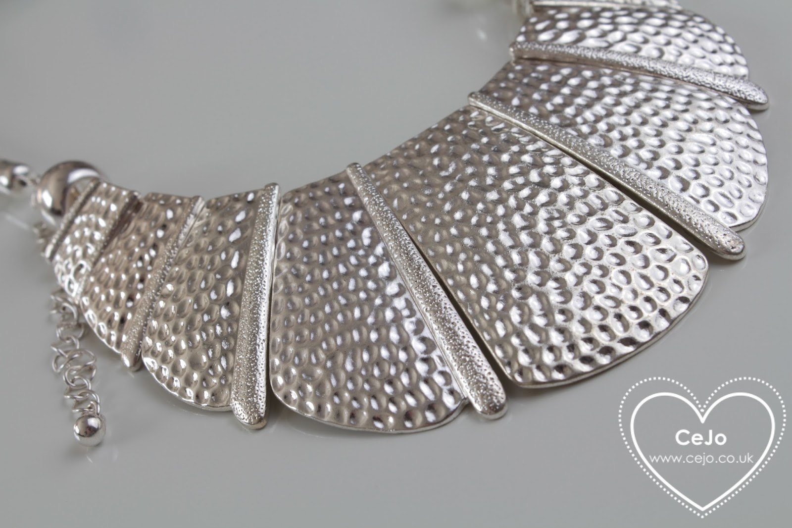 primark silver statement necklace