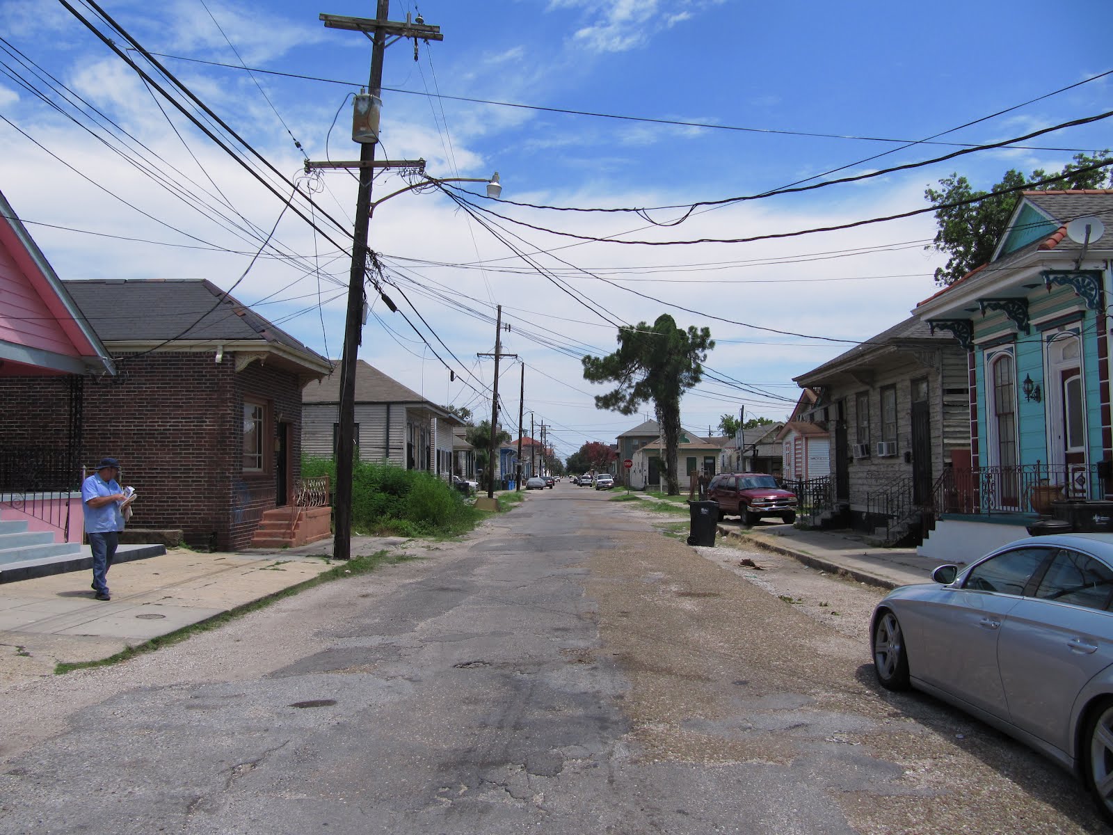 Update Google Street View in New Orleans! Music St between Villere and