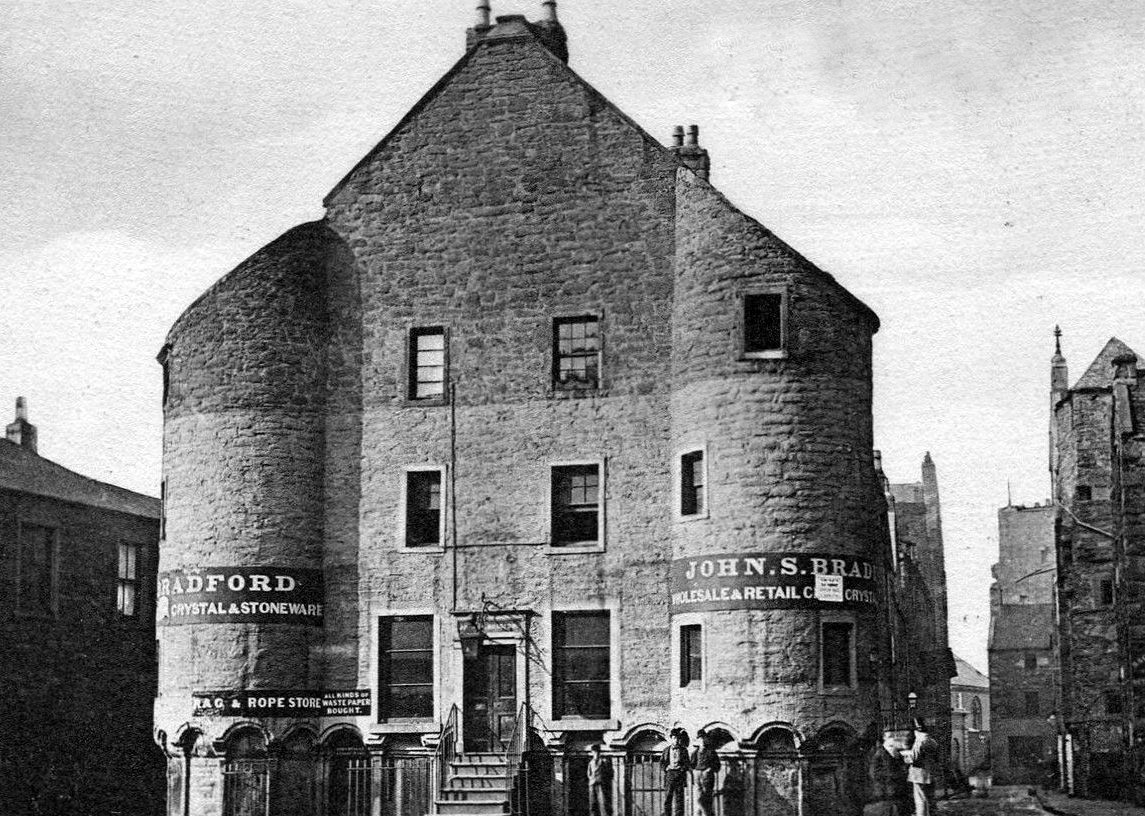 Tour Scotland Photographs Old Photograph Custom House Dundee Scotland