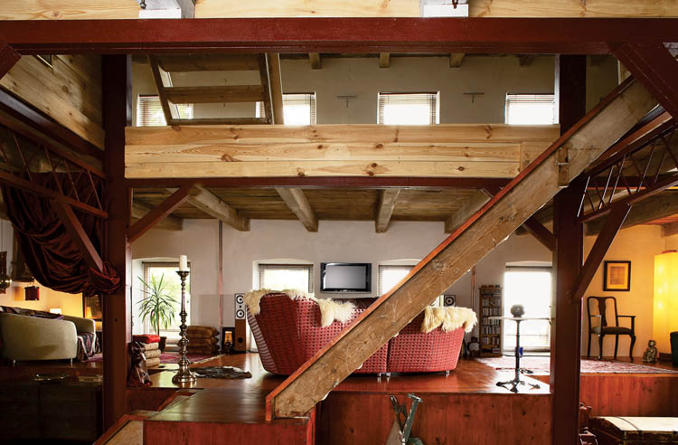 ESTILO RUSTICO: LAS VIGAS DE ARTESONADOS Y ENTREPISOS RUSTICOS