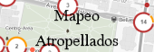 Mapeo atropellados