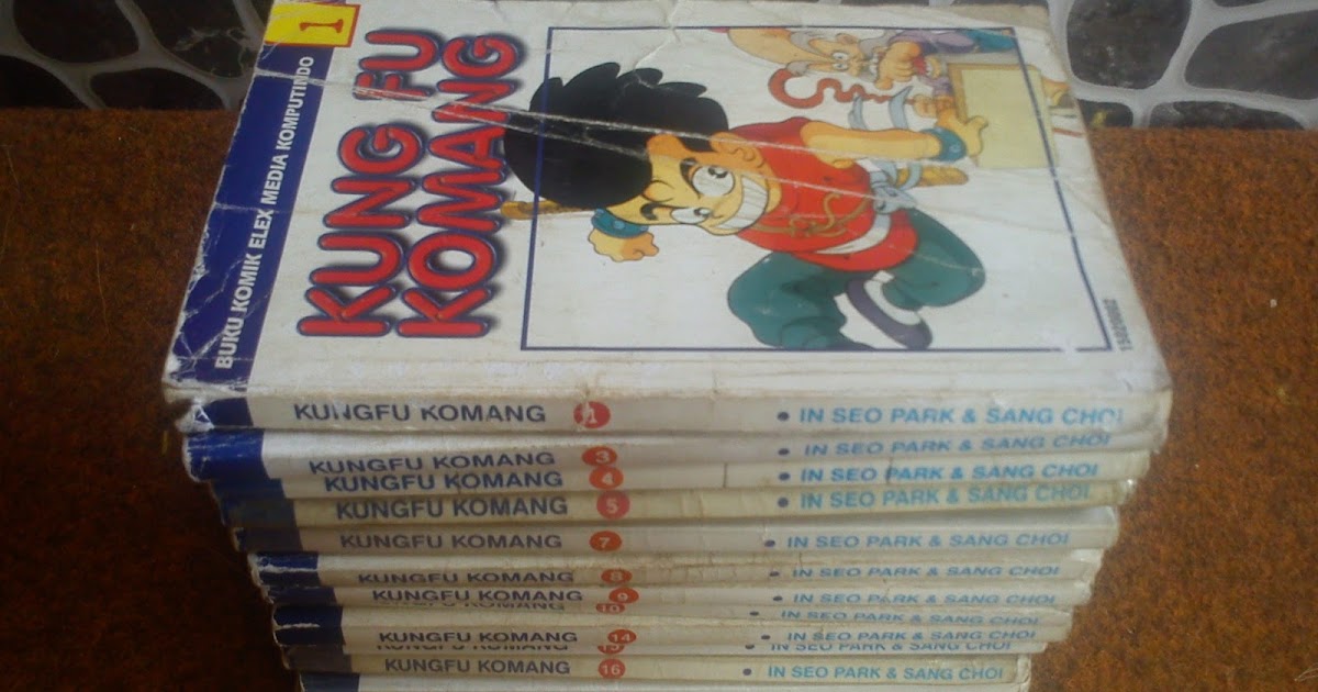 jual restock 4 komik kungfu komang jual restock 4 komik kungfu komang