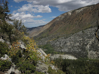 View to the north, Tyee Lakes Trail, Inyo National Forest, California