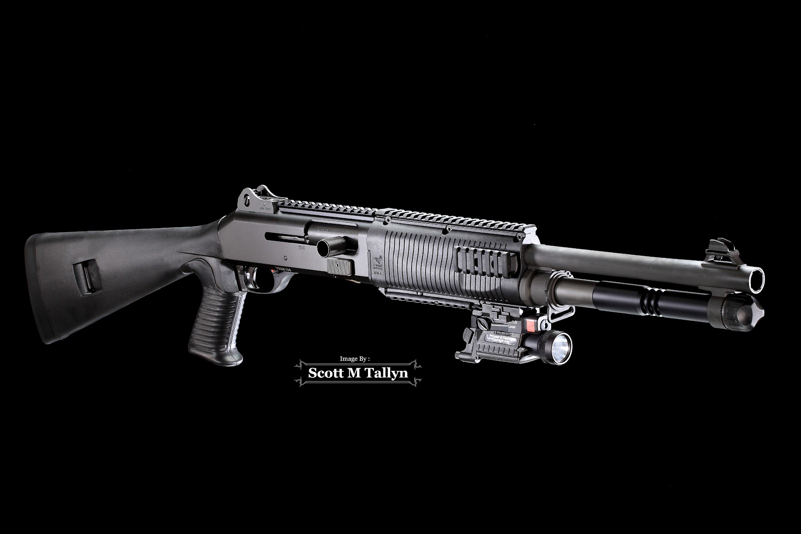 GunShots Photography Benelli M4 Shotgun (Part 1)
