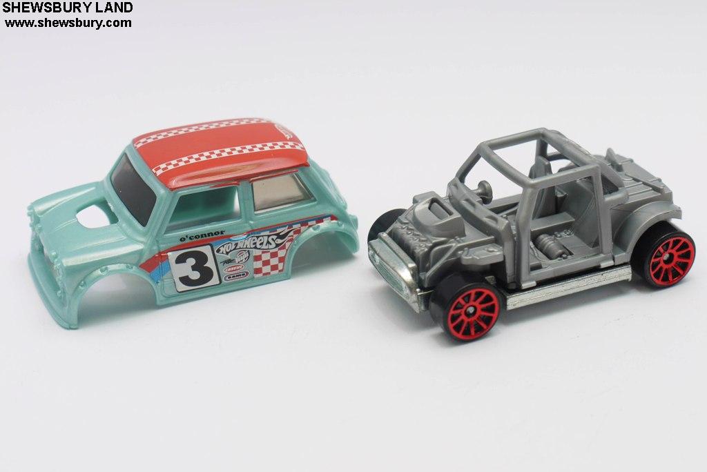 hot wheels morris mini custom