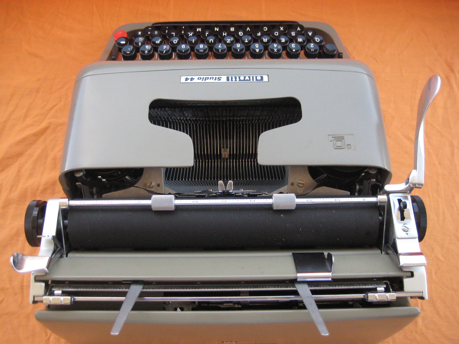 Retro Tech Geneva Visual Typewriter Index